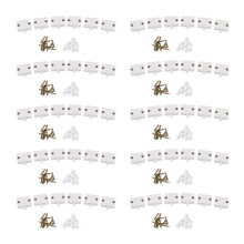 60 Stuks Deur Led Schakelaar voor Kast Licht, Normaal Gesloten Kast Elektrische Lamp Schakelaars, voor Kast Pantry Kast Wit