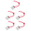 5Pcs Titanium Steel Car Paint Repair Silver Auto Scratch Tool 5
