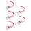 5Pcs Titanium Steel Car Paint Repair Silver Auto Scratch Tool 6