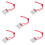 5Pcs Titanium Steel Car Paint Repair Silver Auto Scratch Tool 7
