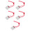 5Pcs Titanium Steel Car Paint Repair Silver Auto Scratch Tool 8