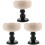3Pcs High Base Ceramic Dessert Cups Multi-Use Ice Cream Pudding Bowls 4