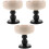 3Pcs High Base Ceramic Dessert Cups Multi-Use Ice Cream Pudding Bowls 5