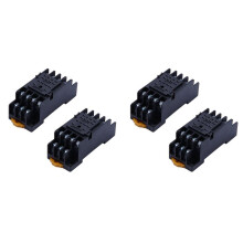 4ST PYF14A DIN-Skena Power Relä Sockel Base 14 Pins för MY4NJ HH54P MY4