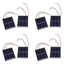 8 Pcs 1.5V 400Ma 80X60Mm Micro- Cellules Solaires de Puissance pour Panneaux Solaires - Projets de Bricolage - Jouets - Chargeur de Batterie