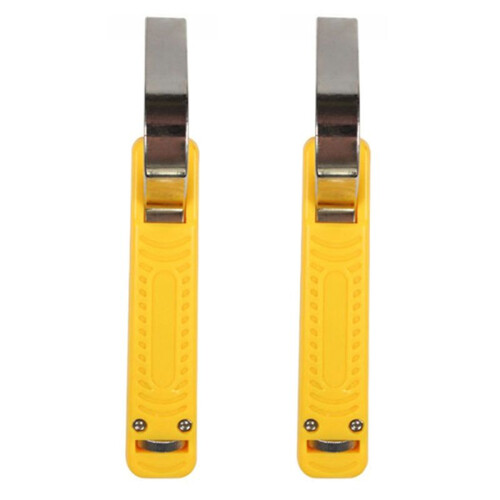 2X New Cable Cutter Stripper Combo Tool for Stripping Round PVC Cable Diameter, LY25-4