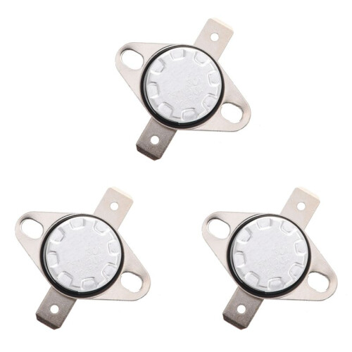 3X KSD301 AC 250V 10A 125 Celsius NC Temperature Control  Thermostat