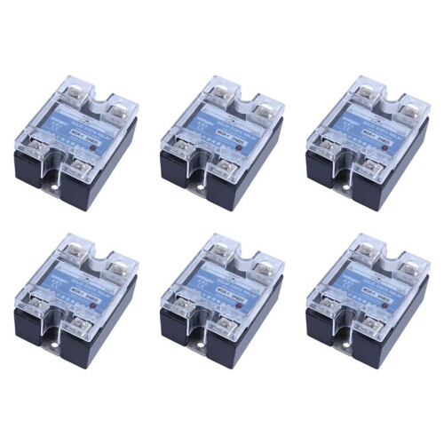 6X MGR-1 D4825 Single-Phase Solid State Relay SSR 25A  3-32 V AC 24-480 V
