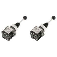 2X Joystick XD2PA12 AC3000V Double Self-Locking 2 Single Lever Switches