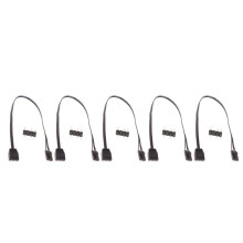 5X Voor 4PIN RGB Naar Standaard ARGB 3-Pin 5V Adapter Connector RGB Kabel 25cm