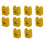 10X Screwdriver Magnetizer Degaussing Demagnetizer Magnetic Practical Pick  Tool Color:Yellow 1