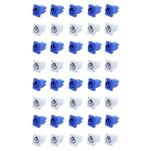40Pcs 3 PIN 20A 250V AC Powercon Connector Socket NAC3MPA-1 NAC3MPB-1 Output Connector and Grey White
