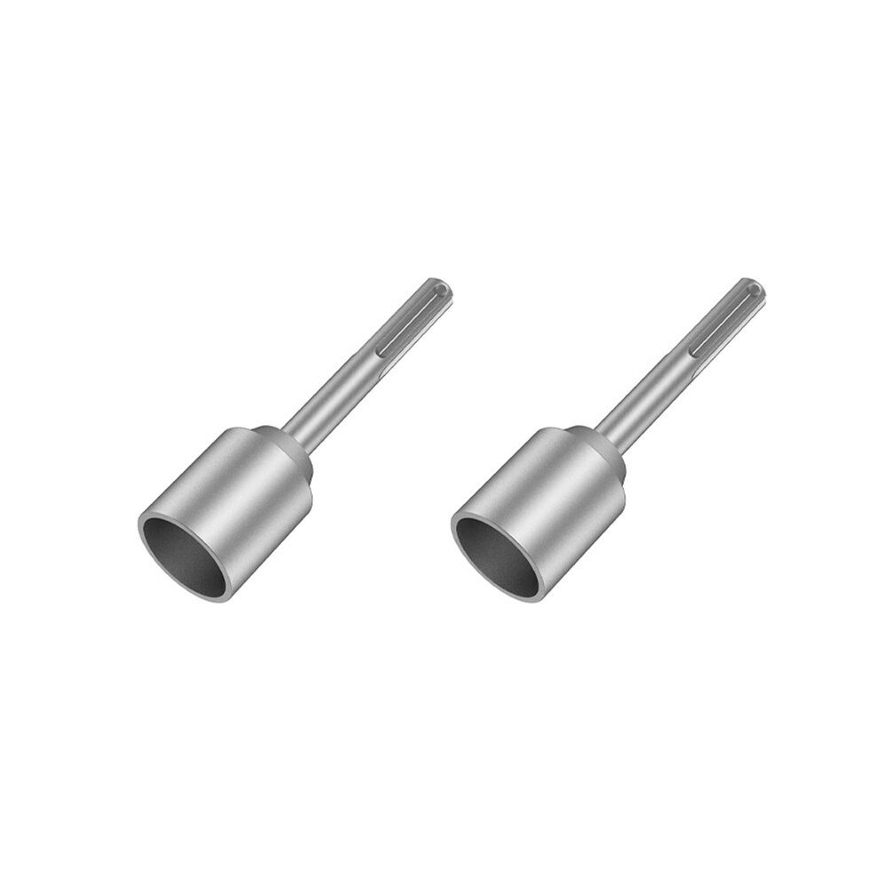 2X Sds-Max Ground Rod Driver, 45Mm Heavy Duty Steel Drill Bit Driver,For Rotaryhammer Drill Grounding Rods (1.77 In) 4713014785974