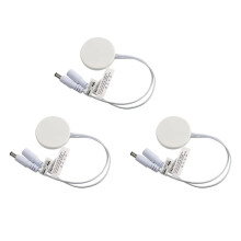 3X Interruttore Dimmer con Sensore Tattile A LED con Pannello In Legno Interruttore Nascosto Interruttore Tattile per Striscia LED Bianco