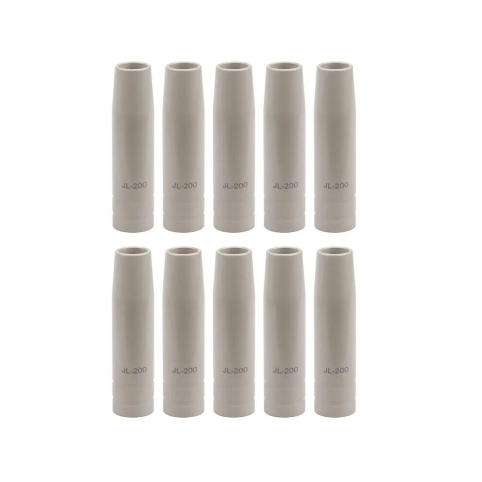 10Pcs 200A Shielded Welding Coating Protection Nozzle Non-Stick Welding Slag Protection Welding Machine Protective 4711047249043