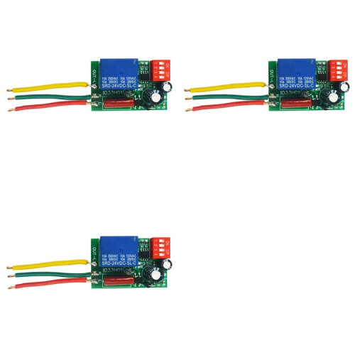 3X 1-480Min Timer Adjustable Disconnect Delay Controller AC110V 220V Power- Delay OFF Relay  7A Voltage Output A