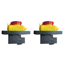 2X CK5 AC250V 4-Pin Start Stop No Volt Release Push Button Common to Woodshop and Metalwork Machines