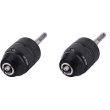 2pc 2-13MM Keyless Drill Chuck with SDS  Shank Adaptor,1/2-20UNF Impact Drilling Chuck Change Adapter Converter Tool