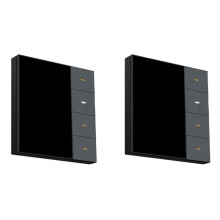 3 Set 3.5 Inch Wall Touch Screen 4 Groups 8-Way Scene Sensor Dimming Tuya Zigbee A