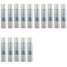 15Pcs Filtres A Sediments D'Eau de Remplacement (5 Micrometers) Cartouches de 2,5 Pouce X 10 Pouce