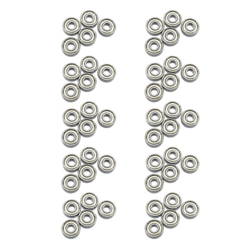 606Z 6 X 17 X 6mm Metal Miniature Deep   Bearings 50 Pcs