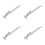 4Sets Adjustable Silver Window Bars Aluminum for Home 9