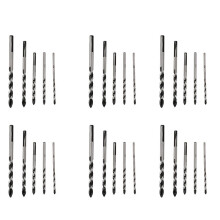 30 Pieces Multi-Material Tungsten Carbide Drill Bit Set for Porcelain Ceramic Tile,(3mm 4mm 5mm 6mm 8mm)