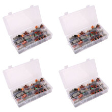 560Pcs Deutsch DT Series Kit Connettore Filo Impermeabile DT06-2 / 3/4 / 6S DT04-2 / 3/4 / 6P Spina Sigillata Automobilistica con Perni Box