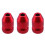 3X Drill Depth Stop for Drill Bits,Drill Stop Collar Limit Rings Locator Depth Stopper for Drilling 2-5Mm Drill Bit 1