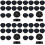 48 Pack Replacement Solar Light Parts Solar Light Replacement Tops Waterproof LED Solar Panel Lantern Lid Light Outdoor 1