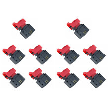 10 Pièces FA2-6/1BEK 250V 6A 5E4 Serrure sur Outil Électrique Perceuse Électrique Interrupteur à Gâchette Interrupteur de Raccords pour Outils