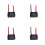 4X AC 220V A  5V/1A  Trasformatore 5W Impermeabile Epoxy Potting Light Power Supply Interruttore Modulo Driver 1