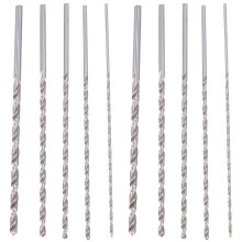 10 pezzi extra Lungo ad alta velocita' Acciaio Punta da trapano Imposta Dritto stinco twist Strumento per trapano 2-5mm