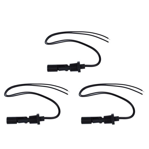 3X Horizontal Water Level Sensor Liquid PP Float Switches NO NC 100V  0.5A