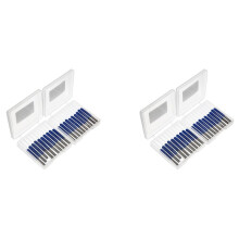 Brocas de Grabado de PCB de Carburo de 40 Piezas, Brocas de Enrutador CNC de 3,175mm, Herramientas de Fresado de 10/15/20/30 Grados