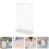 12Pièces Présentoir Transparent Double Face Pour Restaurant 11