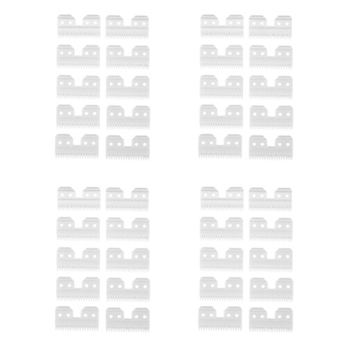 60Pcs/Lot Replaceable Ceramic 18 Teeth Pet Ceramic Clipper Cutting Blade for  A5 Series