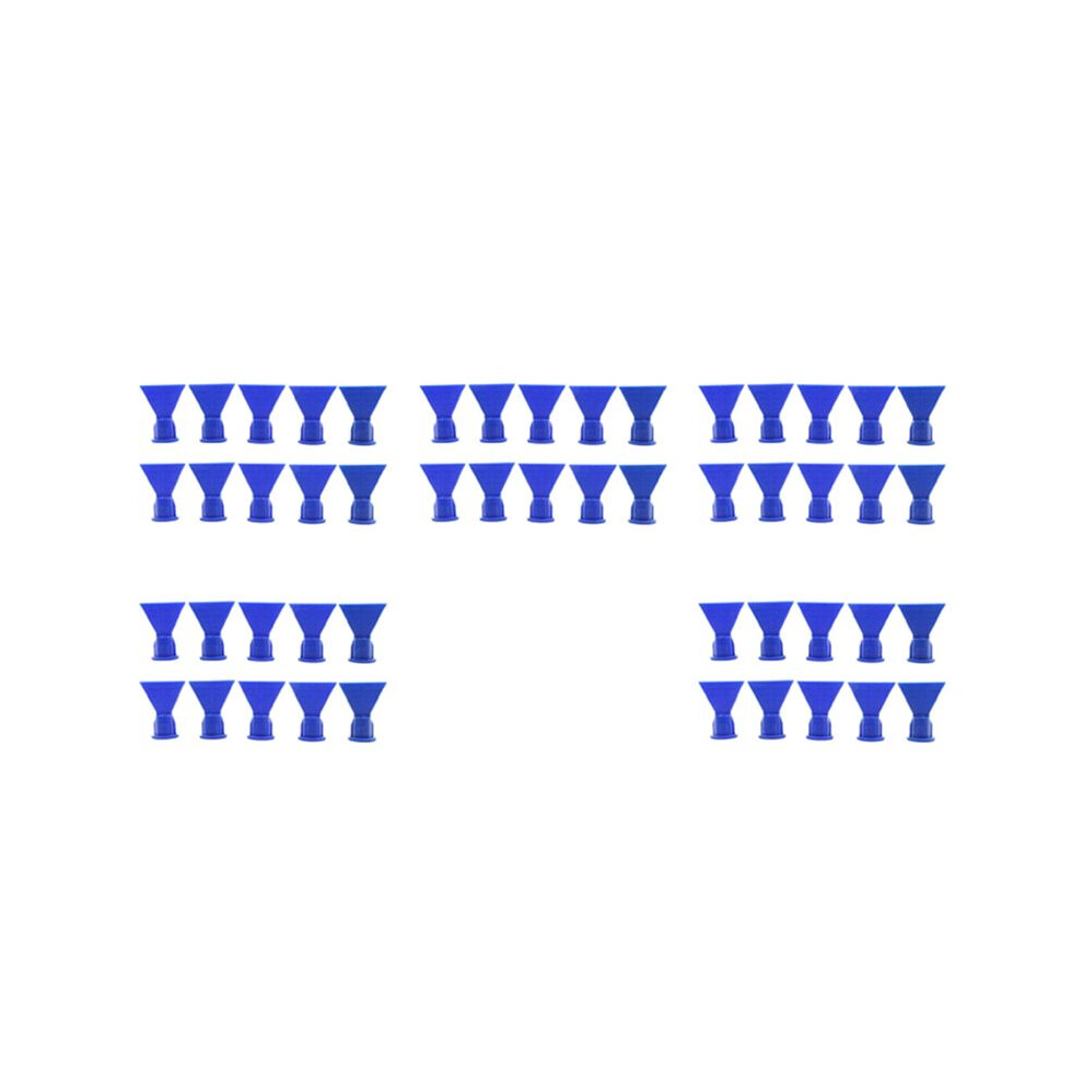 Wave Shape Silicon Cone For Cartridge Caulking Spare Part Nozzle Spray Tip For Sealant Dispenser Syringe Accessory 50Pcs 6033193058903