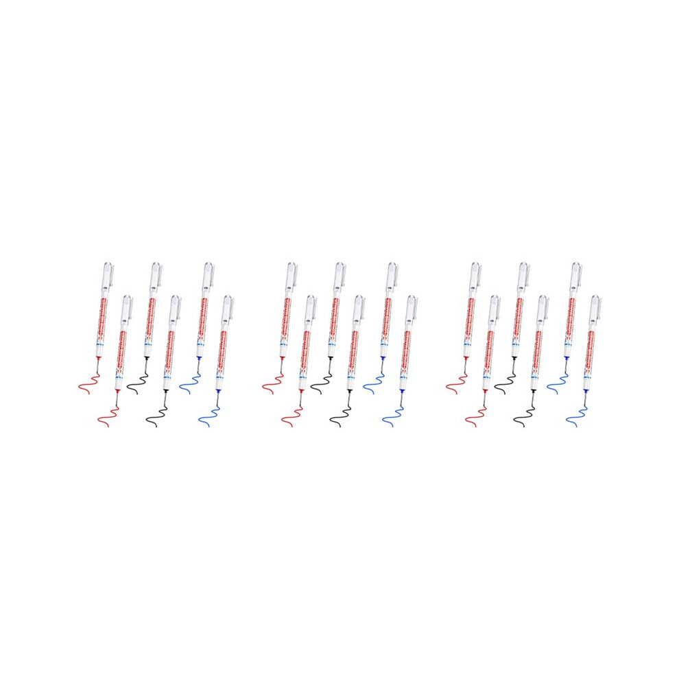 18Pcs Long Deep Hole Multifunction Long Nosed Deep Drill Hole Carpenter Mark Waterproof Pen 4711439712254