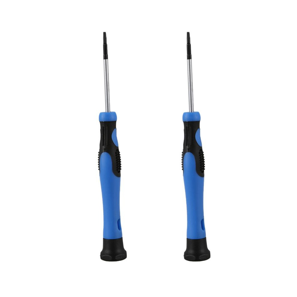 2X Black Antislip Handle Magnet Tip T6 Security Torx Screwdriver 6031337447736