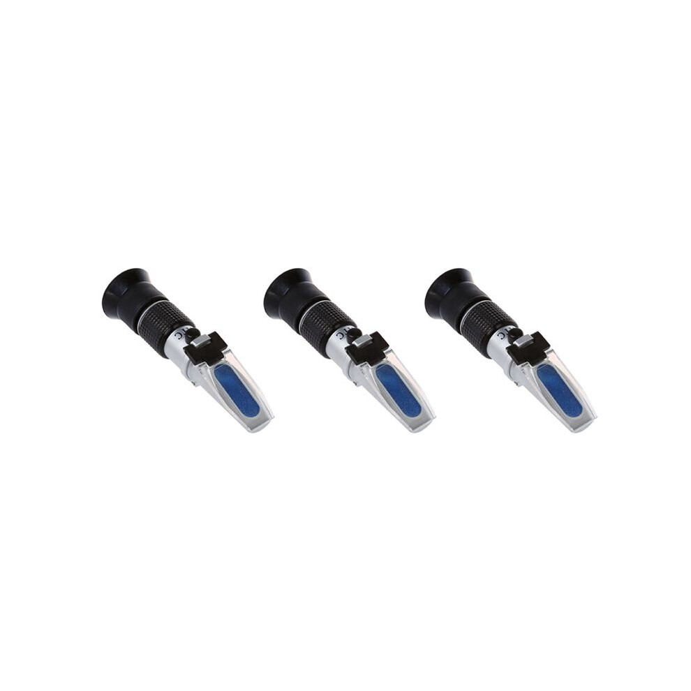 3X Refractometer - Refractometer 0-90% Brix, Sugar Level 4711301669242