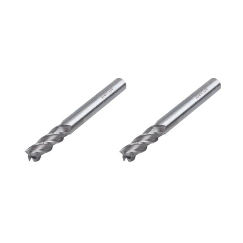 2X Swt Fresa De Topo De Corte Rasgo Fresa 4 Flauta 1/4 Polegadas Haste 1/4 Polegadas Diâmetro