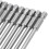 20Pcs 100mm Length 1/4 Inch Hex Shank T20 Torx Security Screwdriver Bits, Silver Gray 6