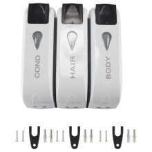 Triple Shower Soap Dispenser Wall Mounted Liquid Soap Shampoo Dispenser Washing Lotion For Bathroom
