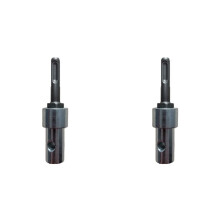 2X Elektrisches Sicherheitsdatenblatt DIY Shank  Converter Zubehör Bohreradapter Elektrowerkzeug Earth Auger Square Durable-B