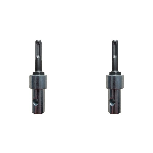 2X Electric SDS DIY Shank  Converter Accessories Drill Bit Adapter Power Tool Earth Auger Square Durable-B