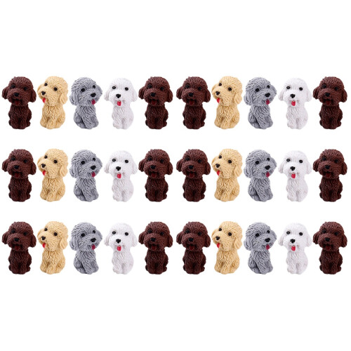 32Pcs Creative Dog Rubber Erasers Fun Animal Erasers for Students 1