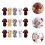 32Pcs Creative Dog Rubber Erasers Fun Animal Erasers for Students 8