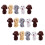 32Pcs Creative Dog Rubber Erasers Fun Animal Erasers for Students 9