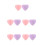 10Ensembles Moule Rose En Forme Gravé DIY 7